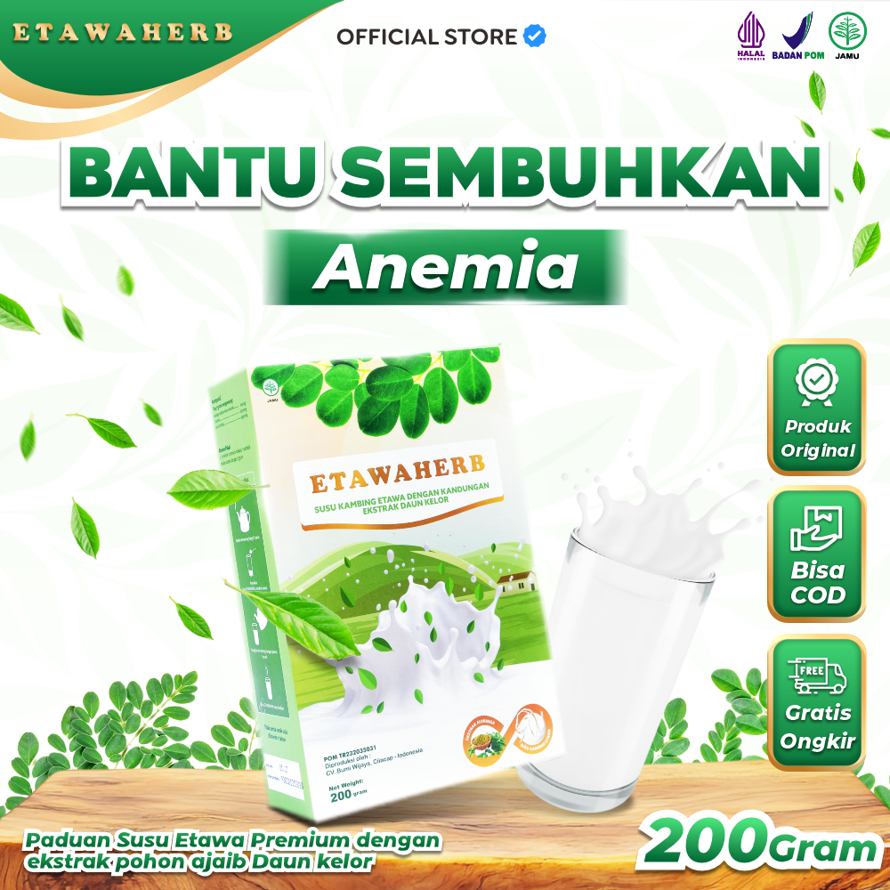 

Etawaherb dengan ekstrak daun kelor bantu cukupi kebutuhan harian anda, cegah anemia