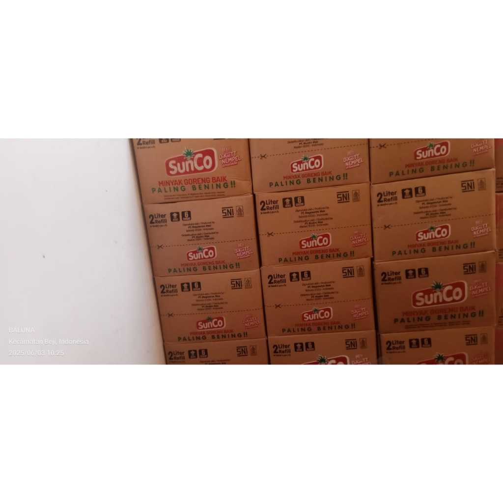 

MINYAK GORENG SUNCO 2LITER 1 Karton