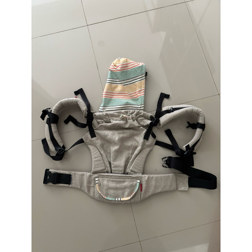 Zakkel X Mikhadou Gendongan Bayi Preloved SSC Soft Structured Carrier Baby Carrier MEM