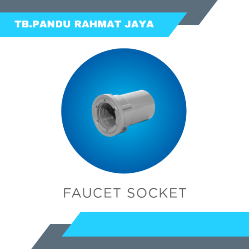 Sok Drat Dalam 2 Inch AW Fitting Pipa PVC Power