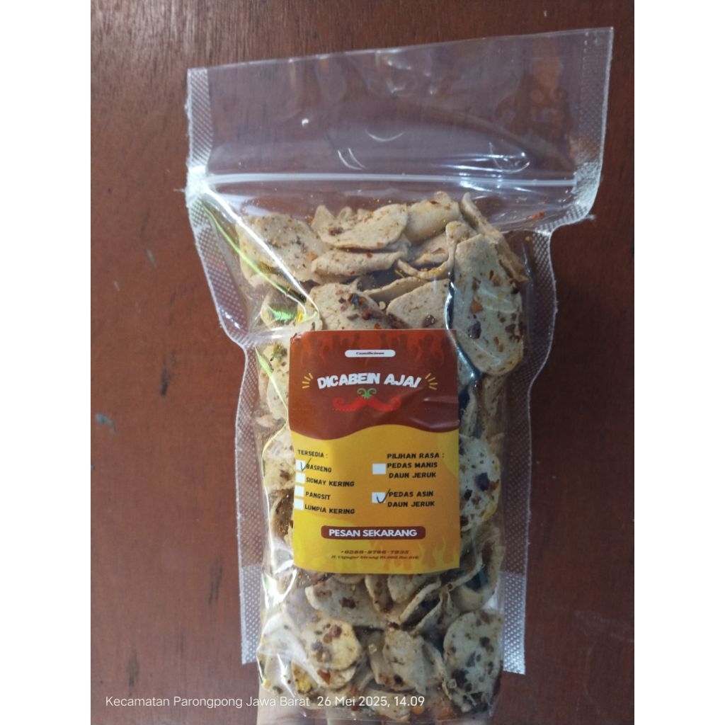 

Basreng Pedas Ketumbar 150gram