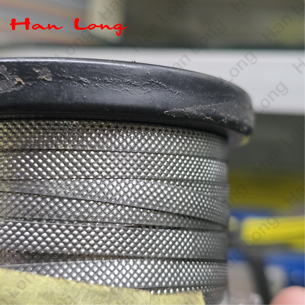 Nikelin Gepeng Bintik Arsir Motif Lebar 3mm 5mm 8mm 10mm Kawat Niklin Kawat Pemanas Jual Per Meter