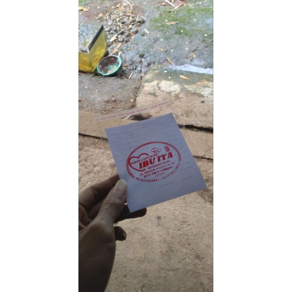 

sablon plastik Opp. 10x10/100pcs