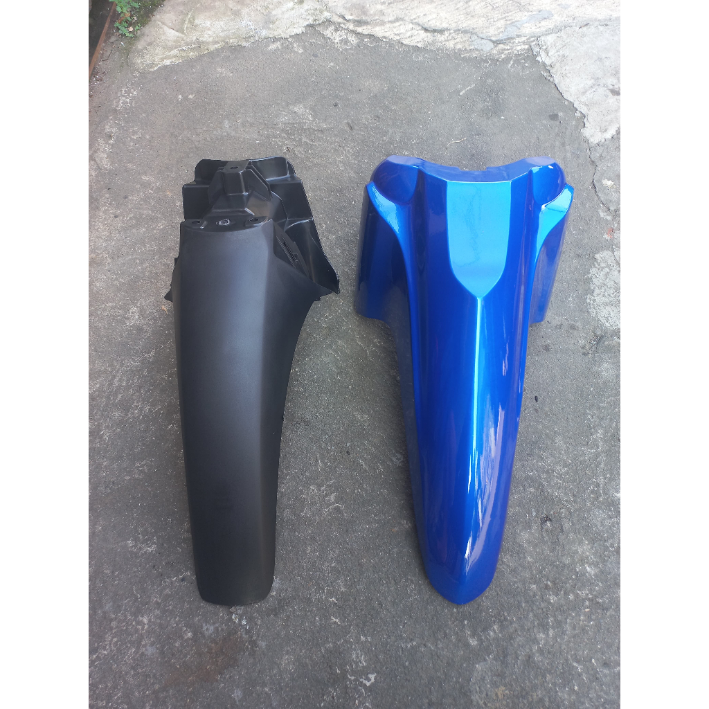 Spakbor Depan Belakang Revo Lama Revo Lancip Biru / Slebor Depan Belakang Revo Lama Revo Lancip Biru