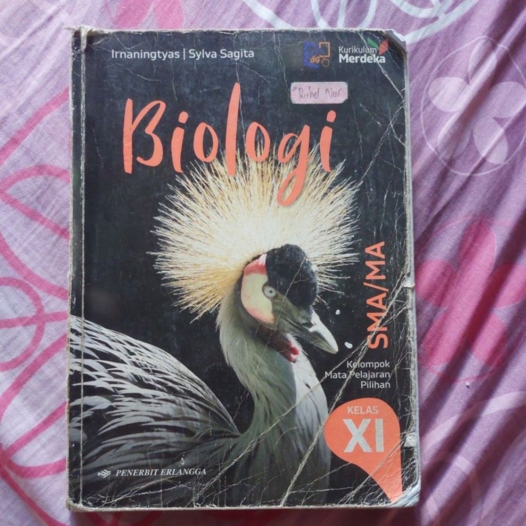 buku bekas erlangga biologi kelas 11