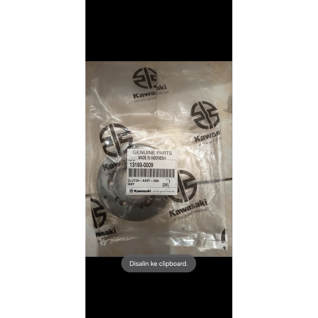 Lahar dinamo stater kawasaki klx150 BF