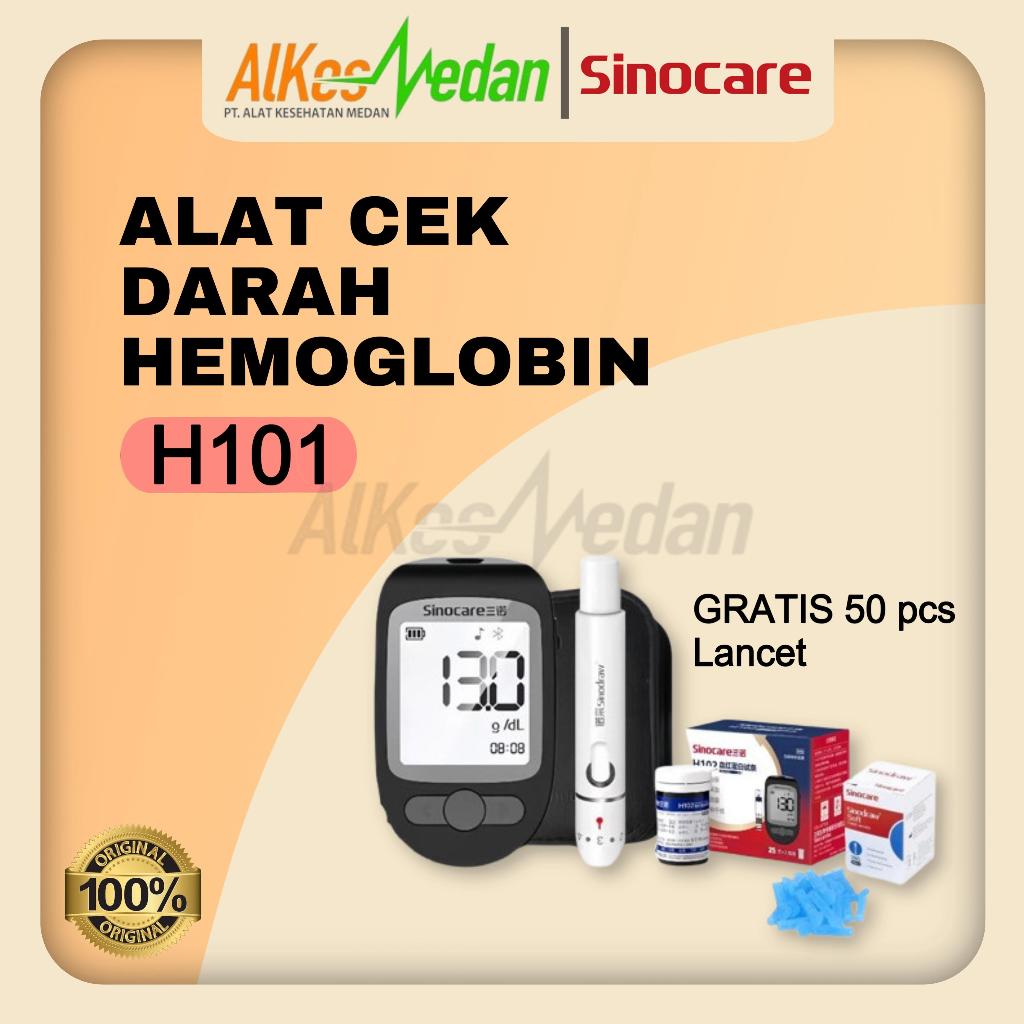 ALAT CEK DARAH HEMOGLOBIN H101/ALAT CEK HB SINOCARE CEK HEMOGLOBIN ALKES MEDAN