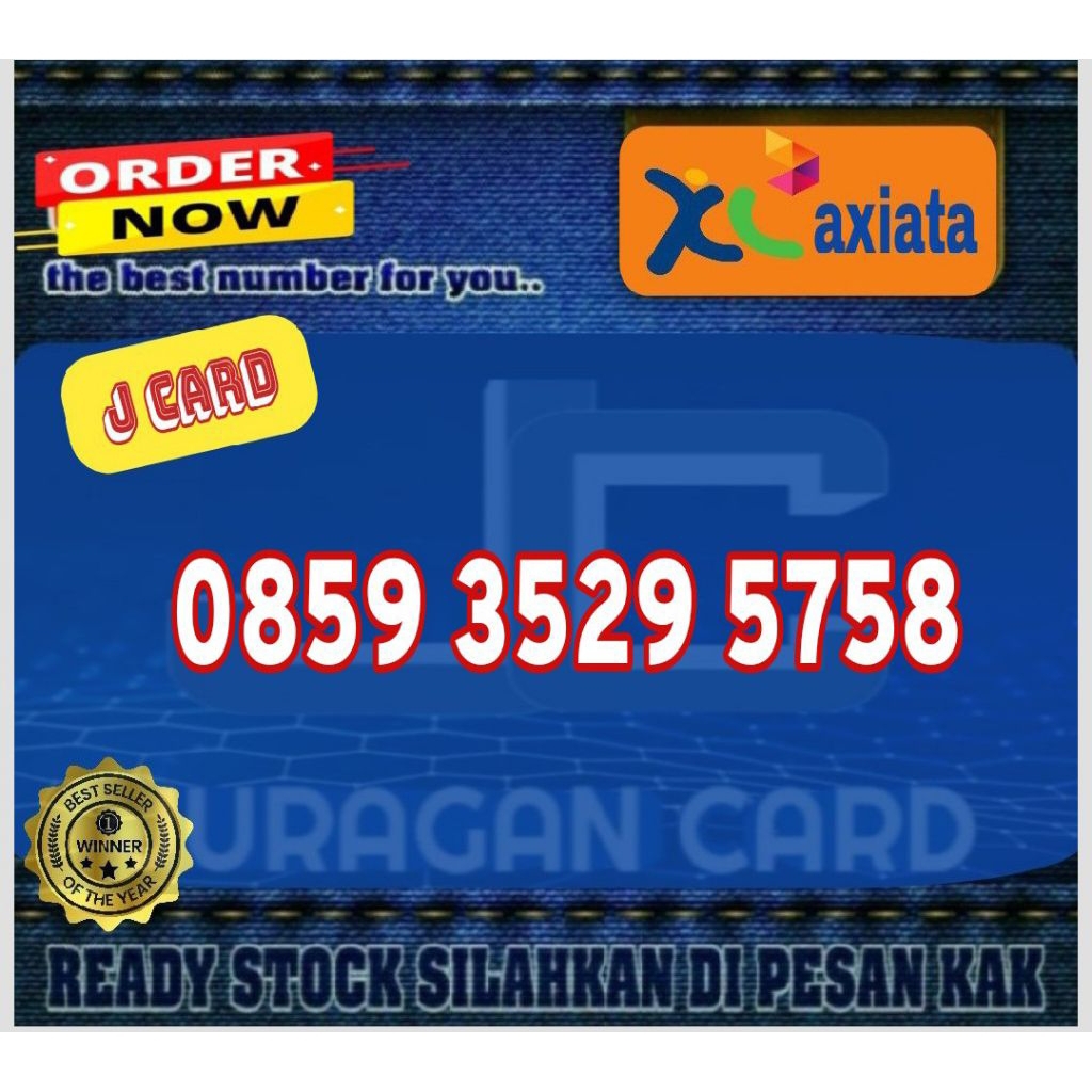 nomor cantik xl axiata hoky 5758 5757 super murah simpel promo