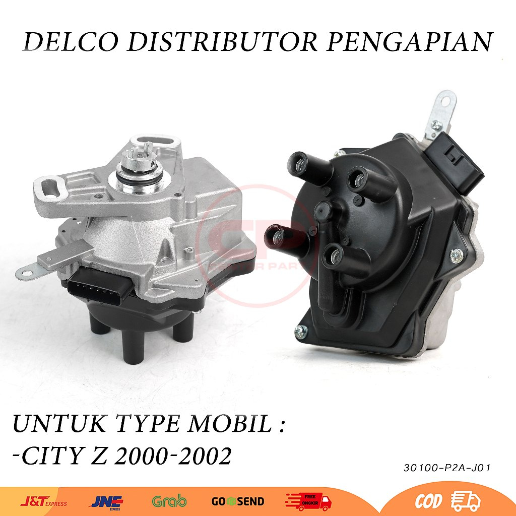 Delco Delko Distributor Pengapian untuk Mobil Honda City Z 2000 2001 2002 Sx8 30100-P2A