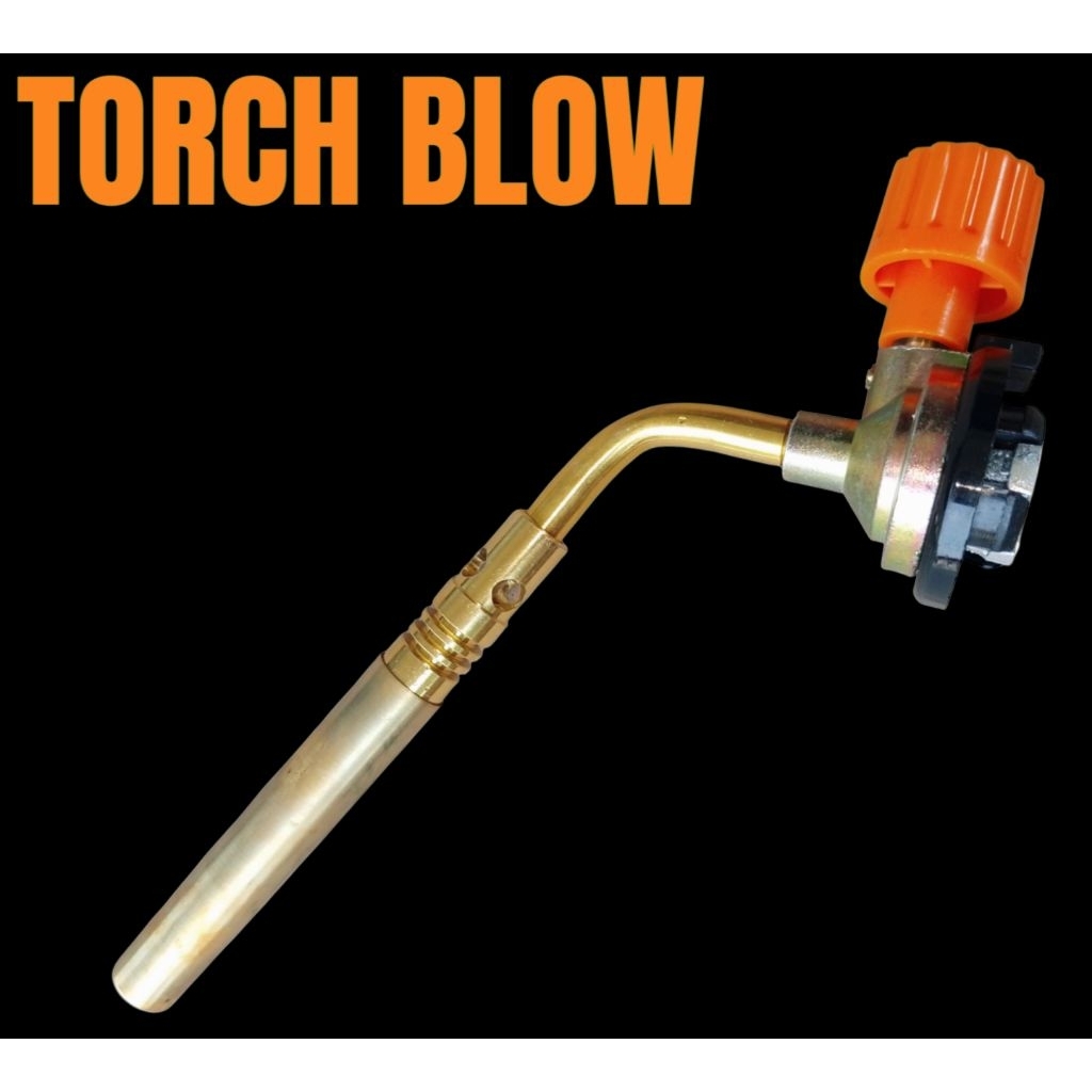 Kepala Las Single Manual / Gas Torch Manual Bahan Kuningan Dan Besi