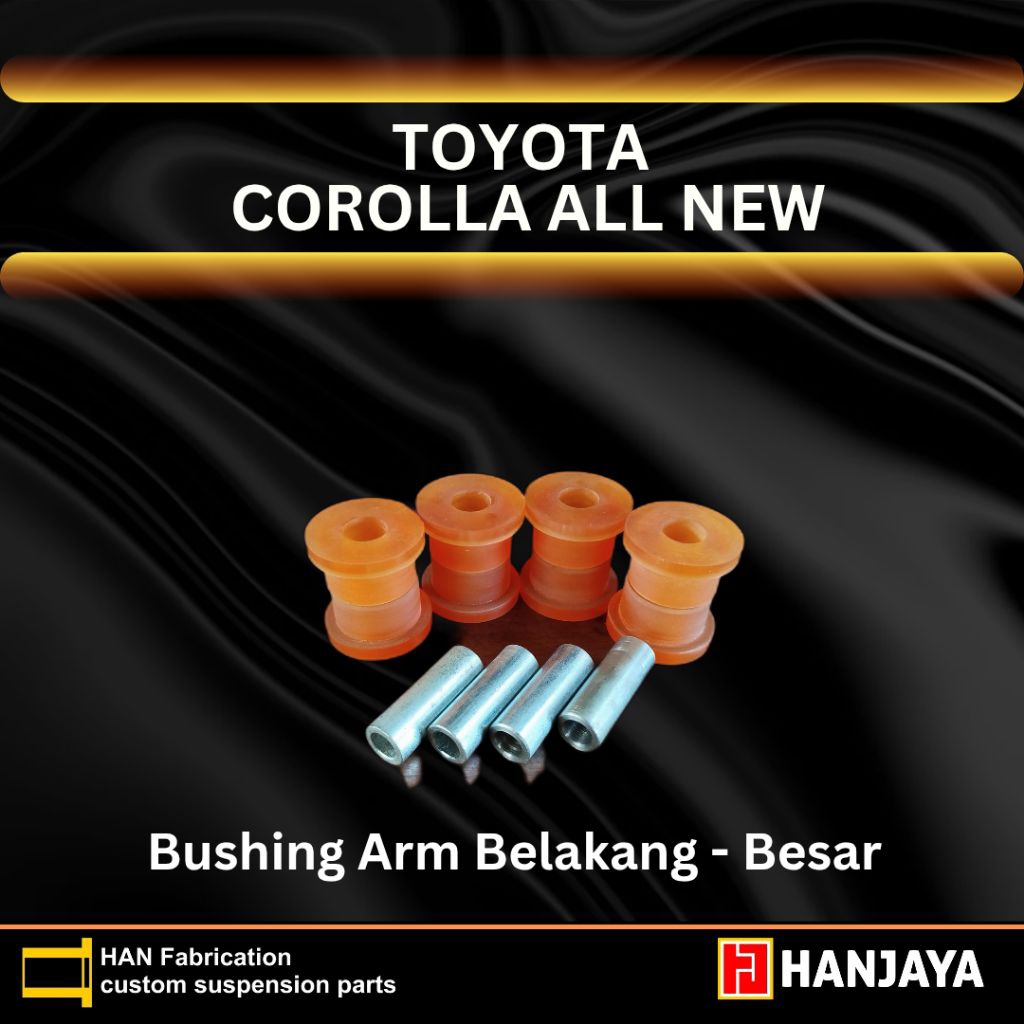 Toyota Corolla All New Bushing Arm Belakang Besar Corolla All New AE111 AE112