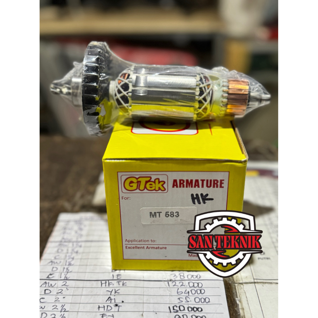 ARMATURE MAKTEC MT583 ANGKER MESIN POTONG KAYU 7" MAKTEC MT 583 G-TEK