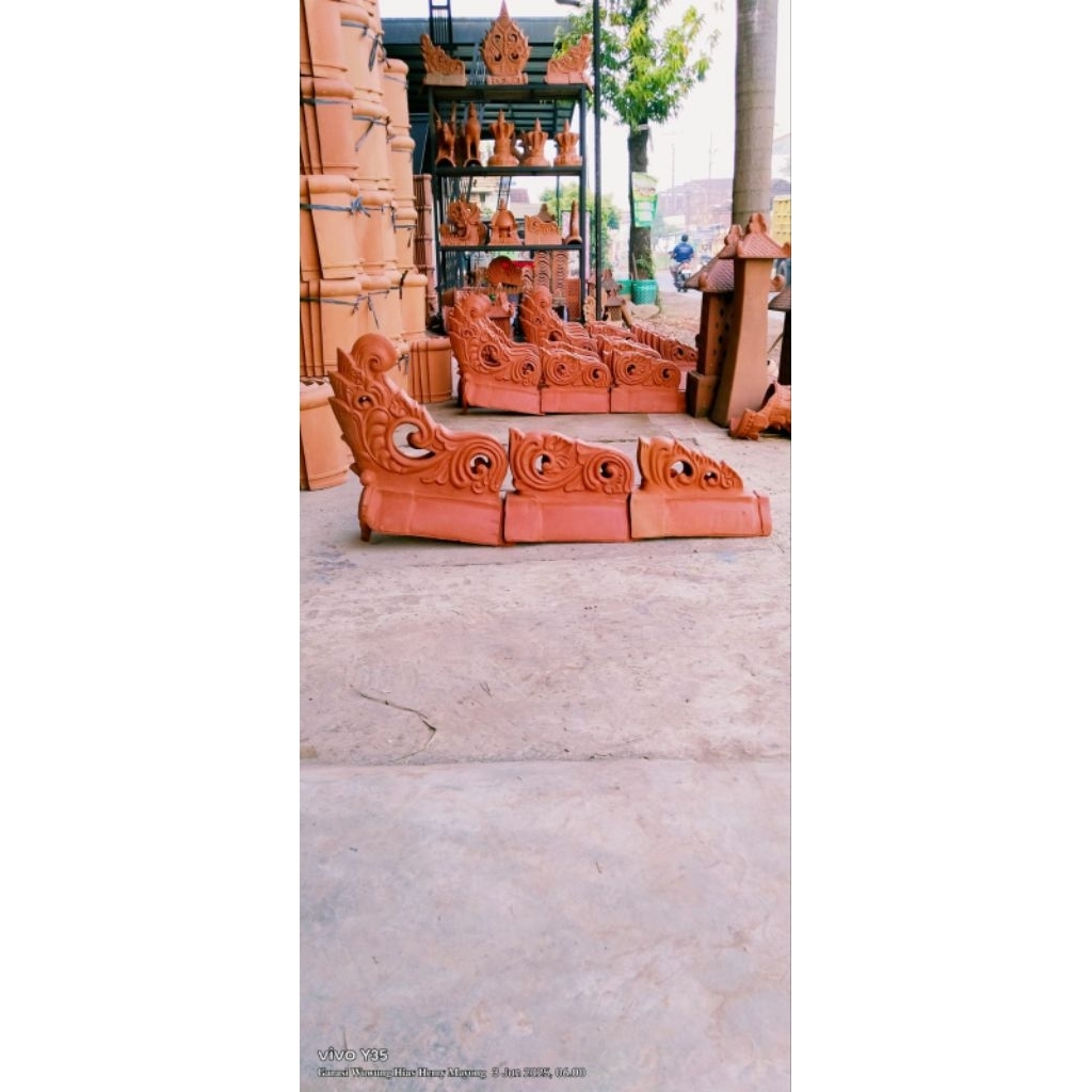 wuwung motif Bali 1sett//wuwung genteng//