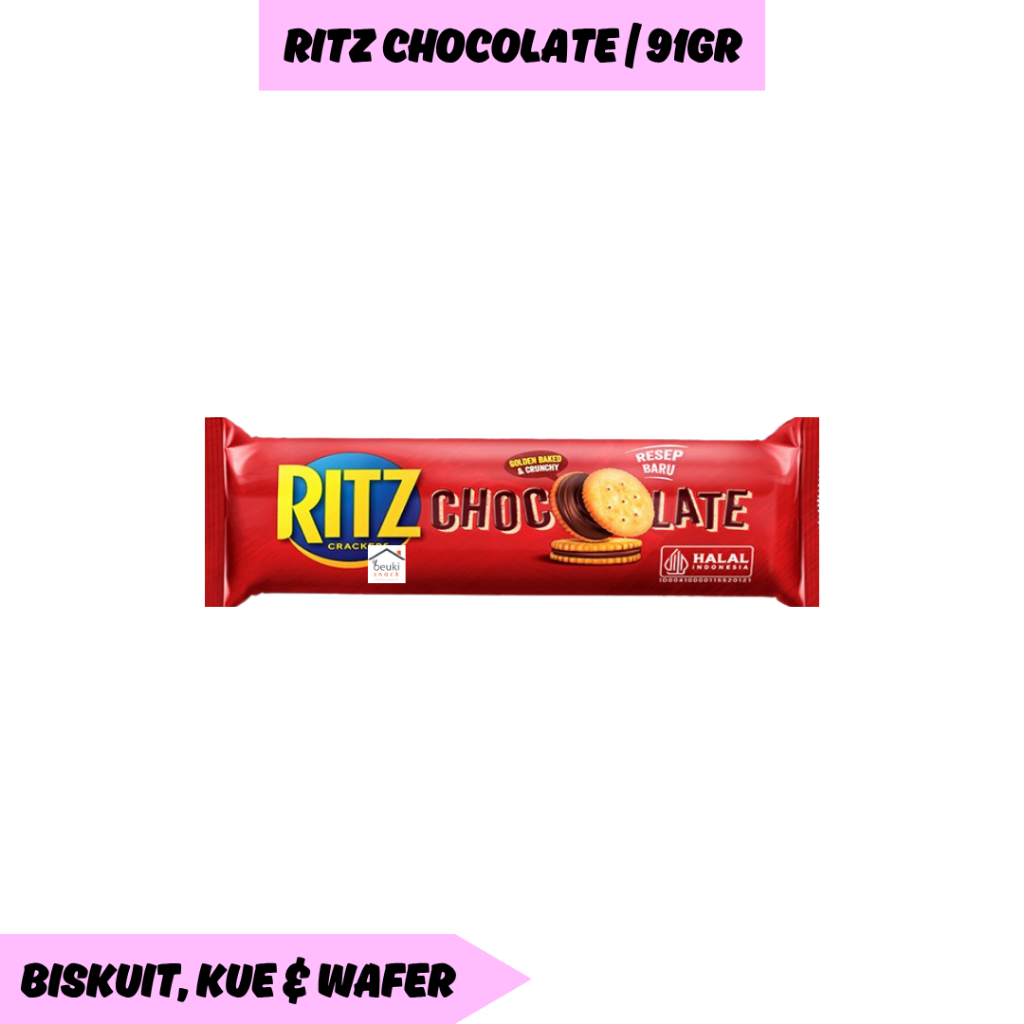 

Ritz Crackers Chocolate Sandwich Krekers Cokelat dari Mondelez