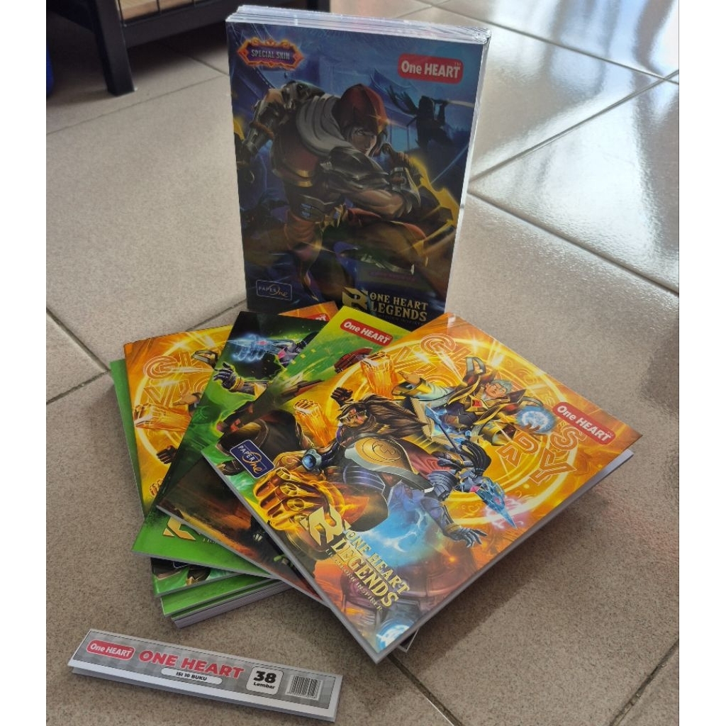 

(COD) Paper One Buku Tulis 38 Lembar One Heart Stationary