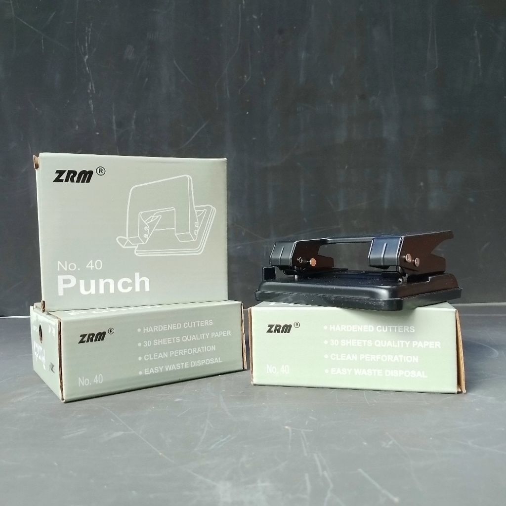 

Pembolong Kertas Punch ZRM No.40 ( Pcs ) [ Original ]