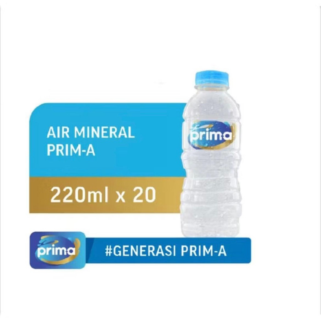 

AIR MINERAL PRIMA 220ML (1 PACK ISI 20 BTL)