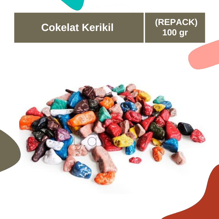 

Cokelat Kerikil 100gr / Coklat Turki / Chocolate Turkey Helis Halal Rainbow