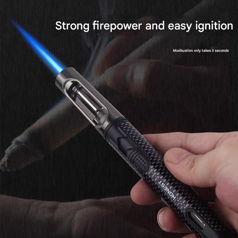 KOREK API TORCH POWER FLAME LIGHTER WINDROOF GAS BUTANE REFILL CREATIVE DURABLE FLAMETHOWER