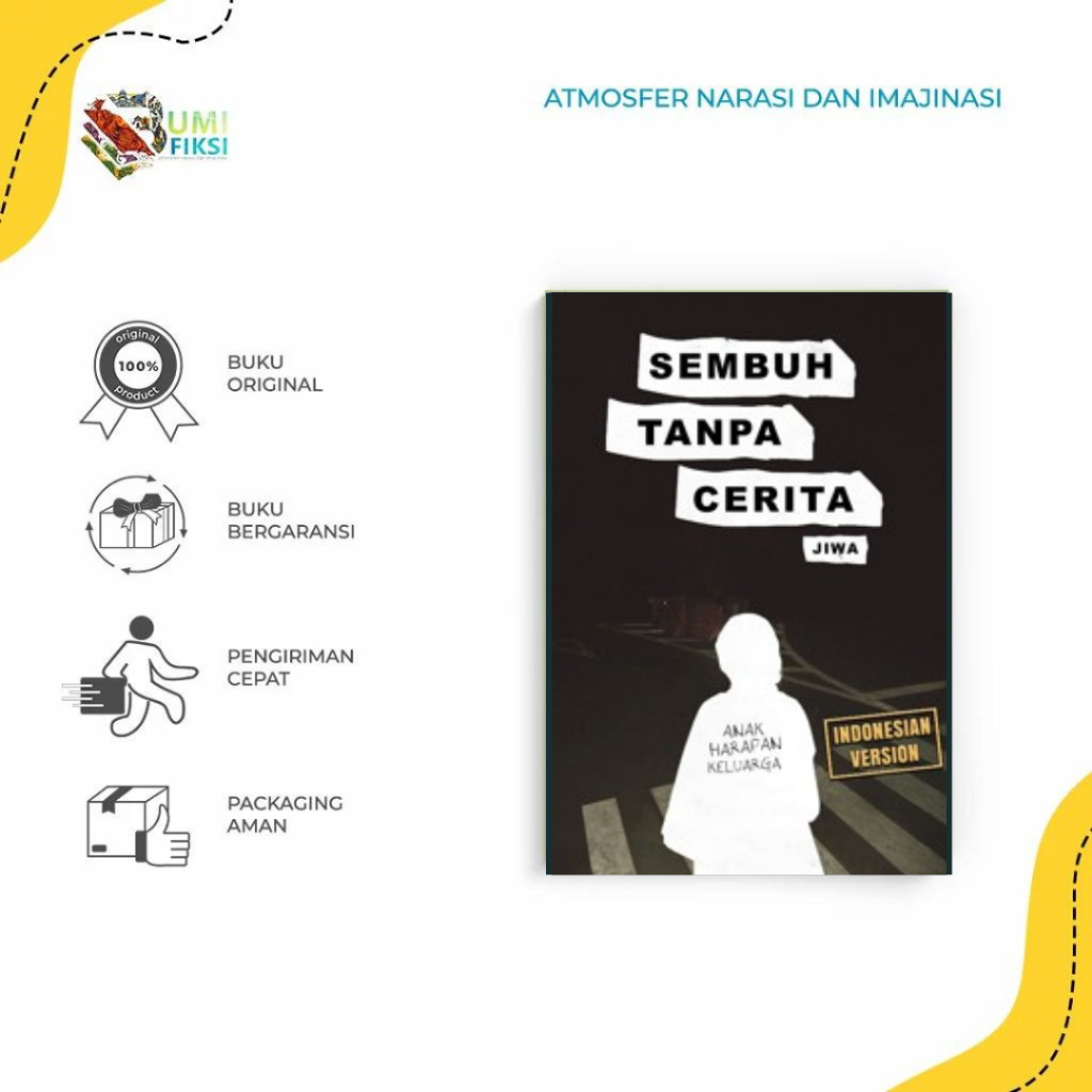 Buku Sembuh Tanpa Cerita - Jiwa - Dreambook - Bumifiksi