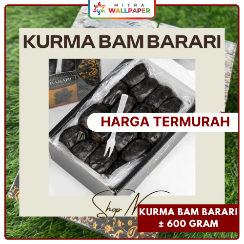 

Kurma Barari Fresh Murni Kurma Bambarari Kurma Bam Anggur Barari Kurma Lembut Basah Premium Original