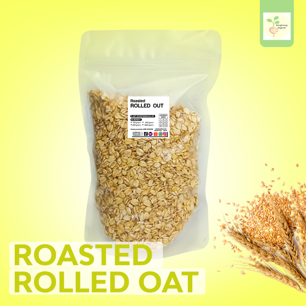 

NG Roasted Rolled Oat 1Kg - Siap Makan