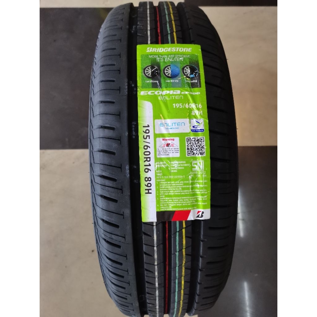 Ban Bridgestone 195/60 R16 Ecopia EP300 BRV