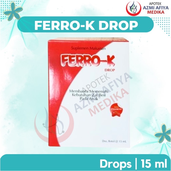 Ferro K Drop - Suplemen Zat Besi