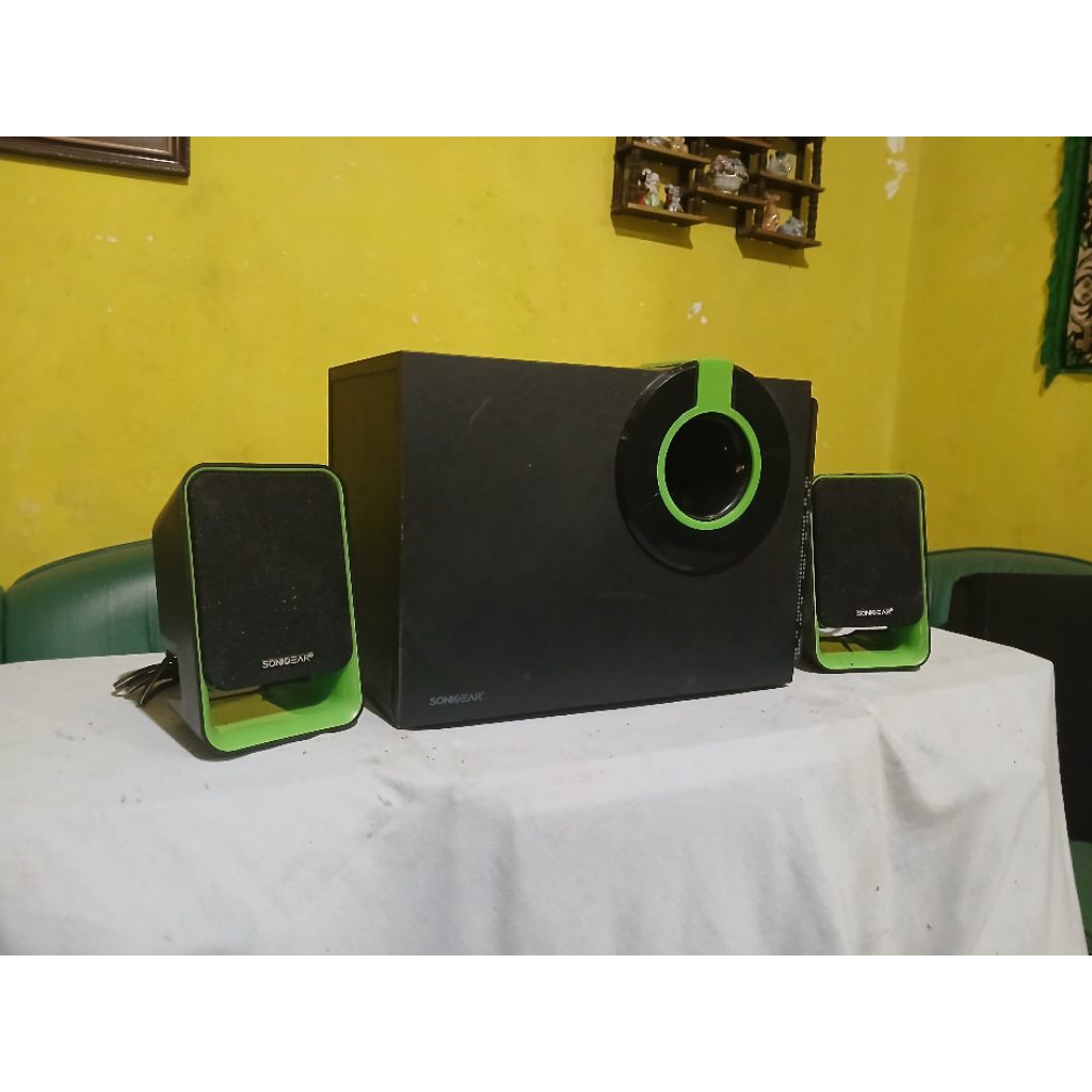 Speaker Aktif SONICGEAR sudah Bluetooth USB MMC Radio Aux