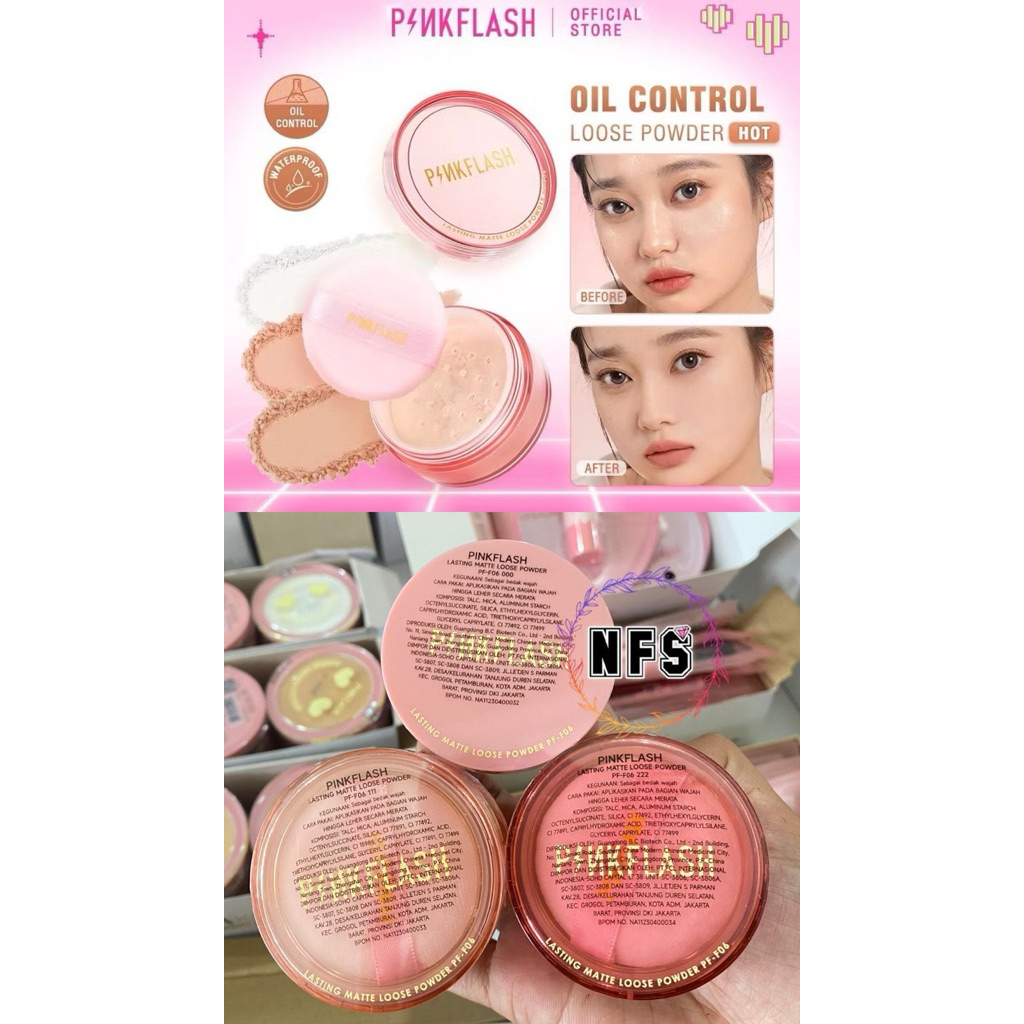 Pinkflash loose powder