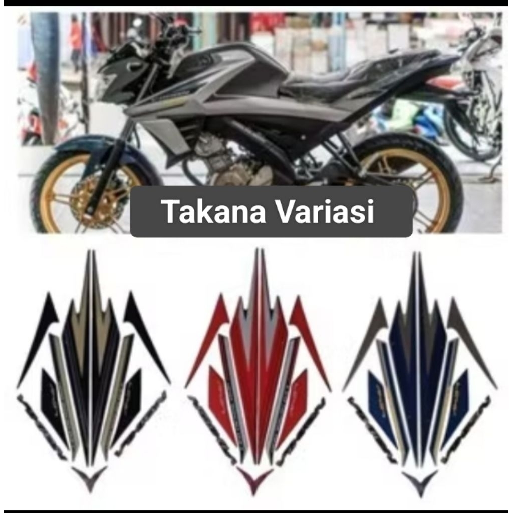 list body set striping Vixion 2017 2018