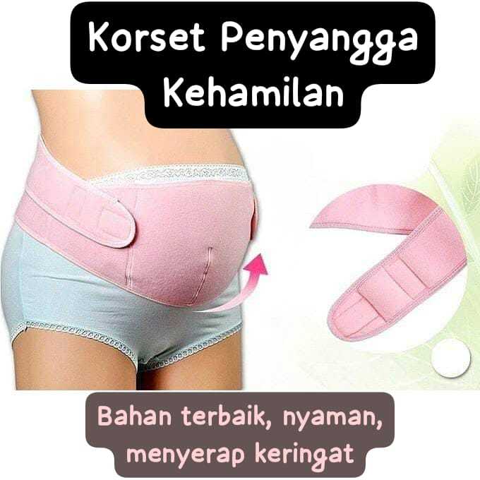 1.1 Korset Hamil SMILAX Stagen Penyangga Perut Kehamilan Sabuk CORSET Pelindung Perut Hamil benting 