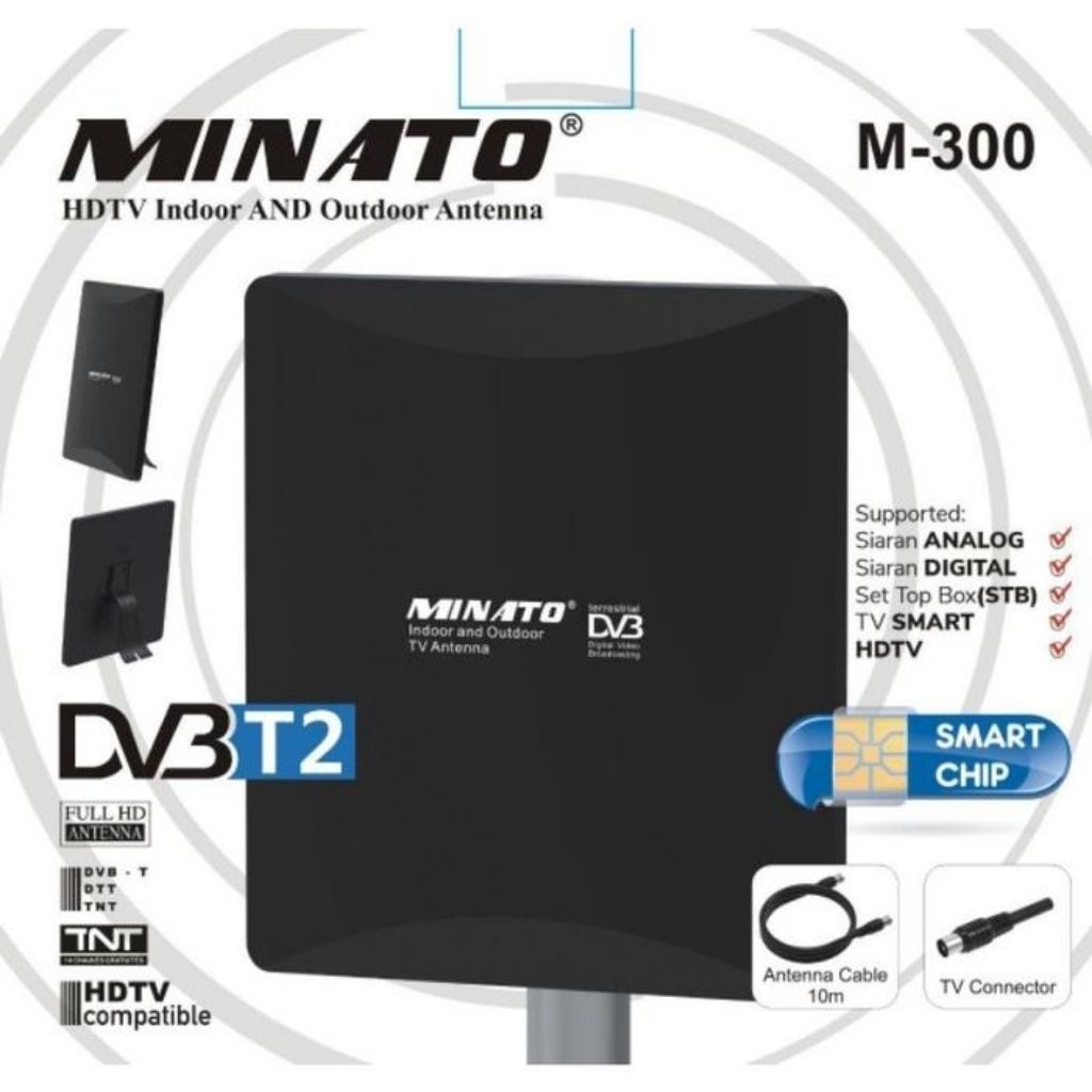 Minato M-300 Antena Digital Outdoor Indoor