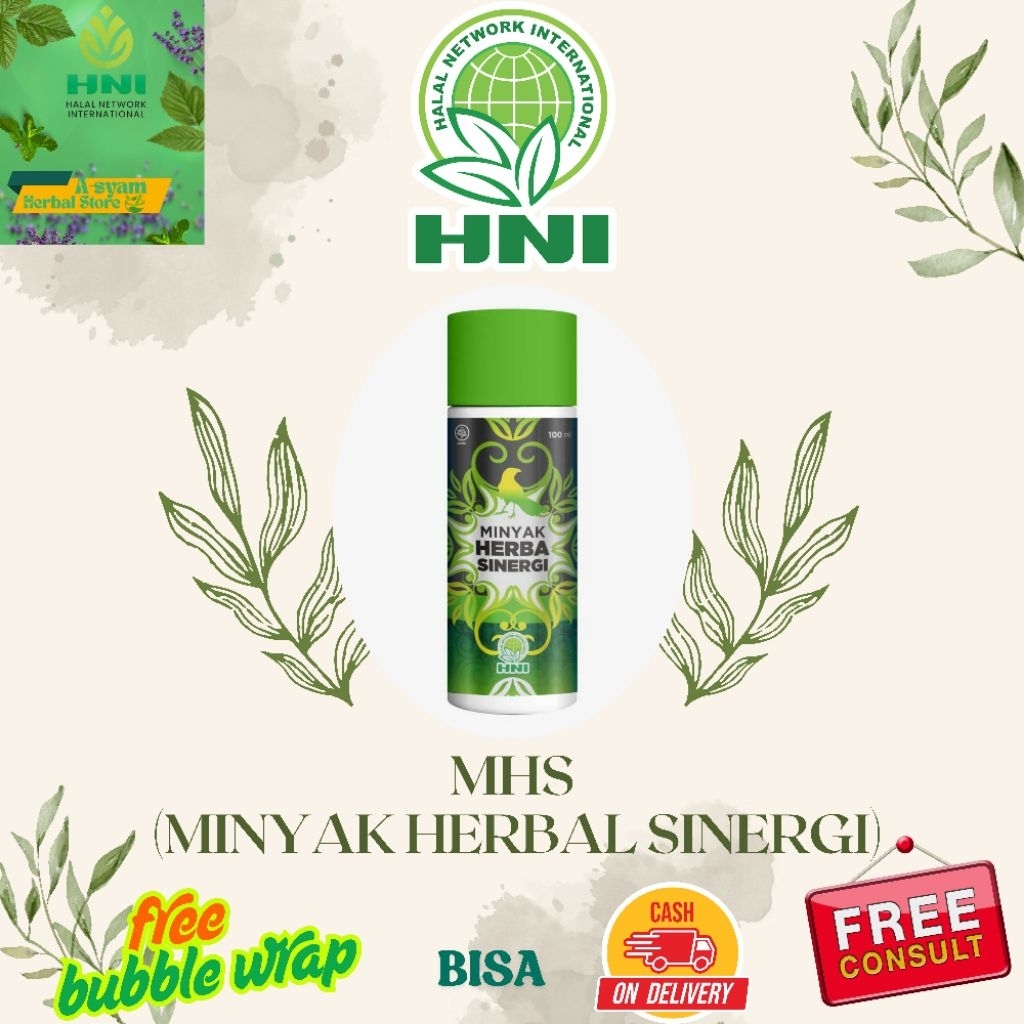 RB22 Minyak Sinergi Herbal (Minyak Butbut) HNI HPAI Minyak Gosok Atau Minyak Urut