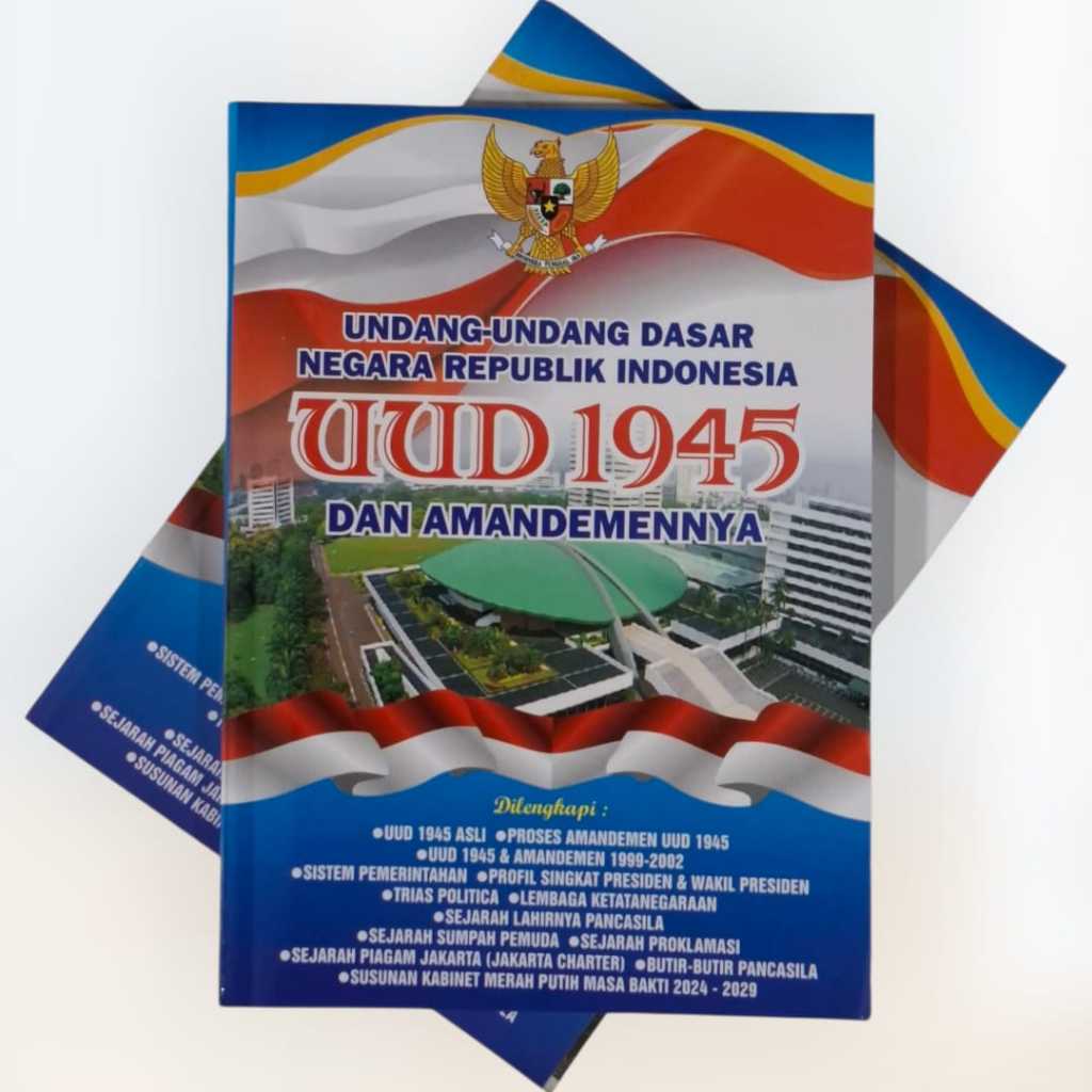BUKU UNDANG - UNDANG DASAR (UUD) 1945 EDISI TERBARU SAKU