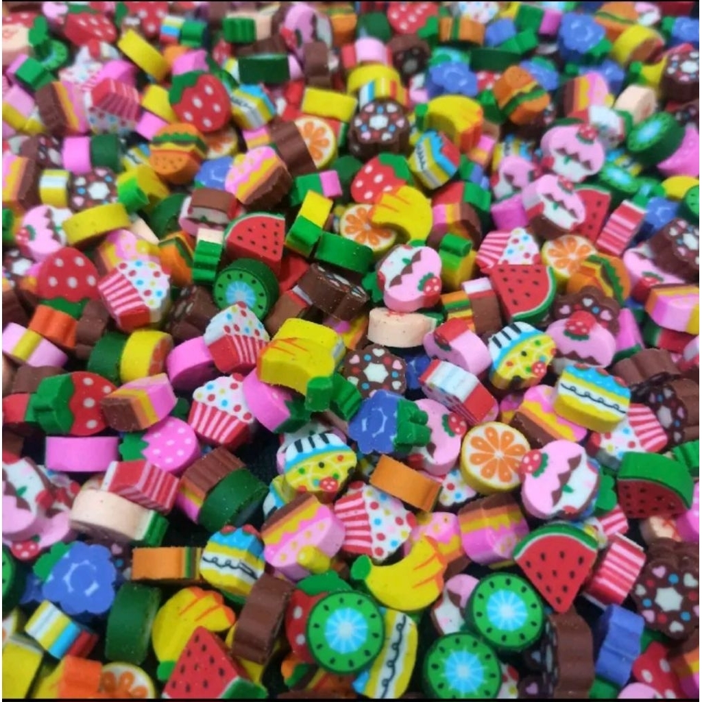 

200 Pcs PENGHAPUS MINI KARAKTER