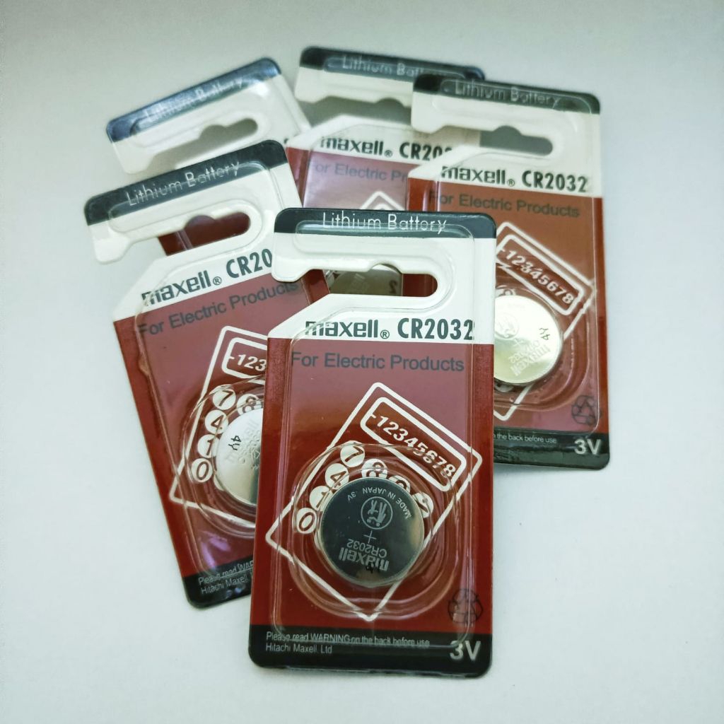 BATERAI PANASONIC MAXELL CR 2032 CR2032 2032 ORIGINAL