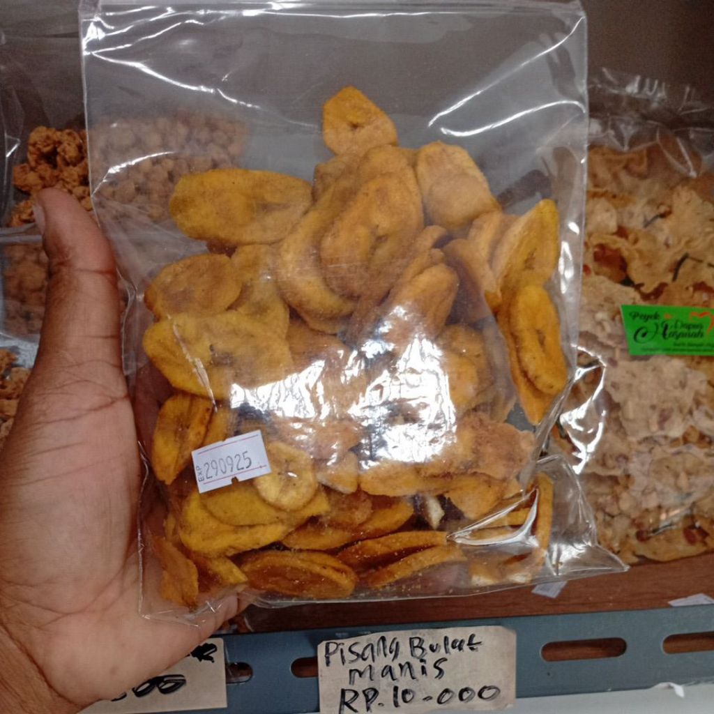 

pisang bulat manis uk 170 gr