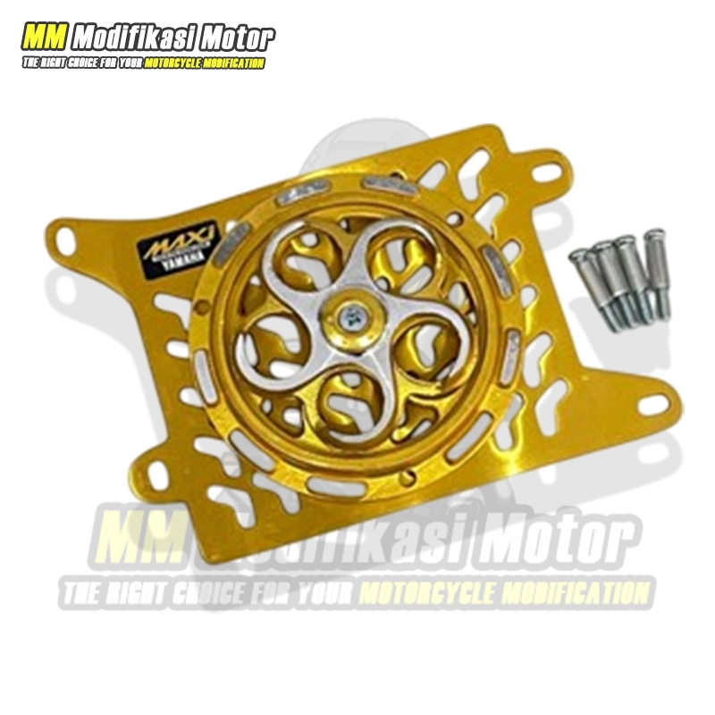 Cover Radiator Xeon Karbu Tutup Radiator Xeon Karbu Set Spinner Bulet