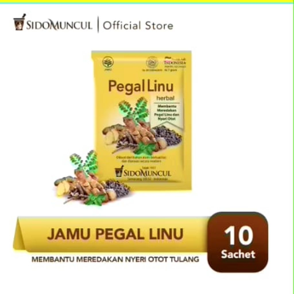 

pegal linu 10 sachet jamu sidomuncul