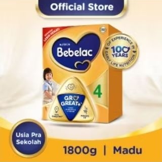 

BEBELAC 4+ GroGreat Susu Bubuk Pertumbuhan Anak MADU 1.8 Kg