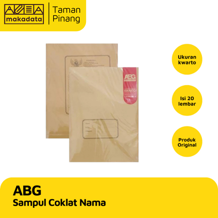 

SAMPUL KERTAS KWARTO / BOXY ABG NAMA (1 PCS)