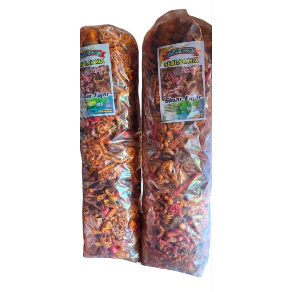 

Seblak campur pedas daun jeruk berat 1 ball 2kg Termurah Kota Padang