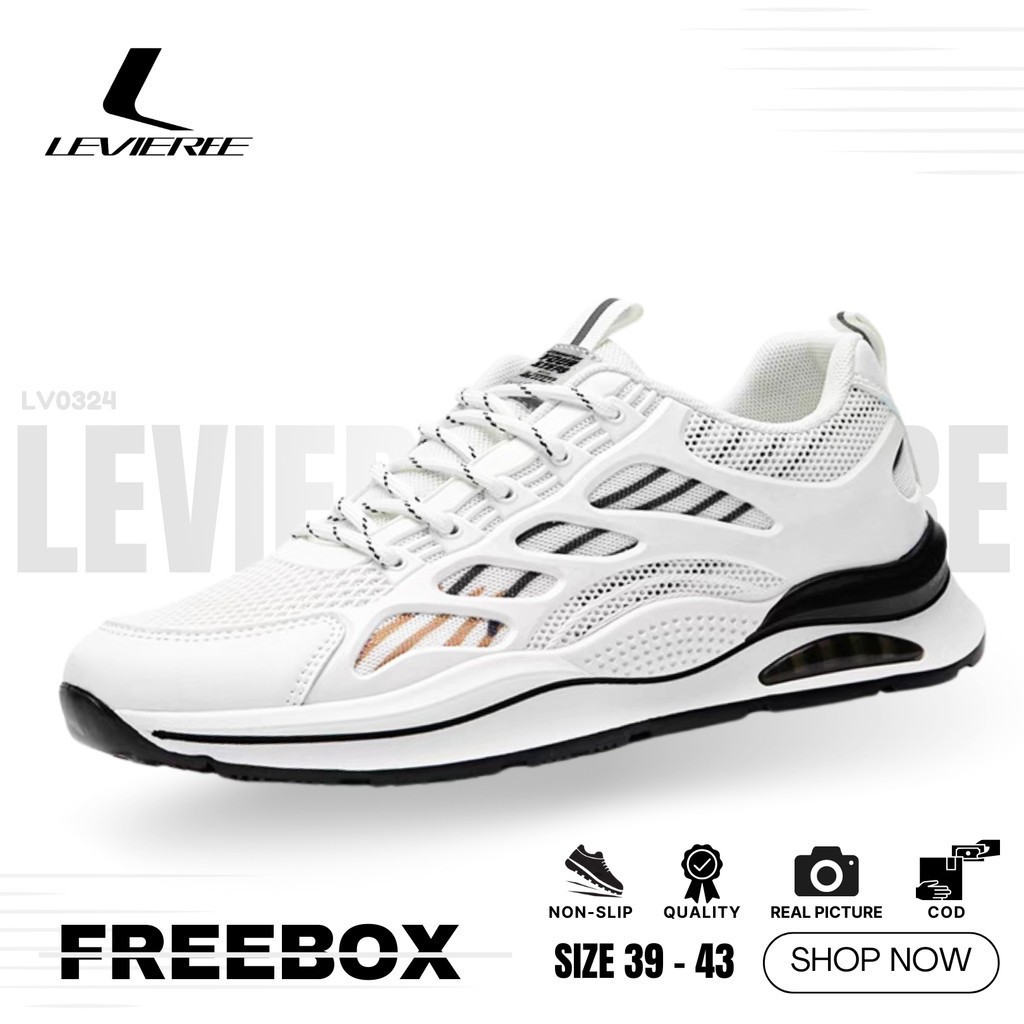 LVR FREE BOX Sepatu Sneakers Pria Sneakers Casual Pria LV0489