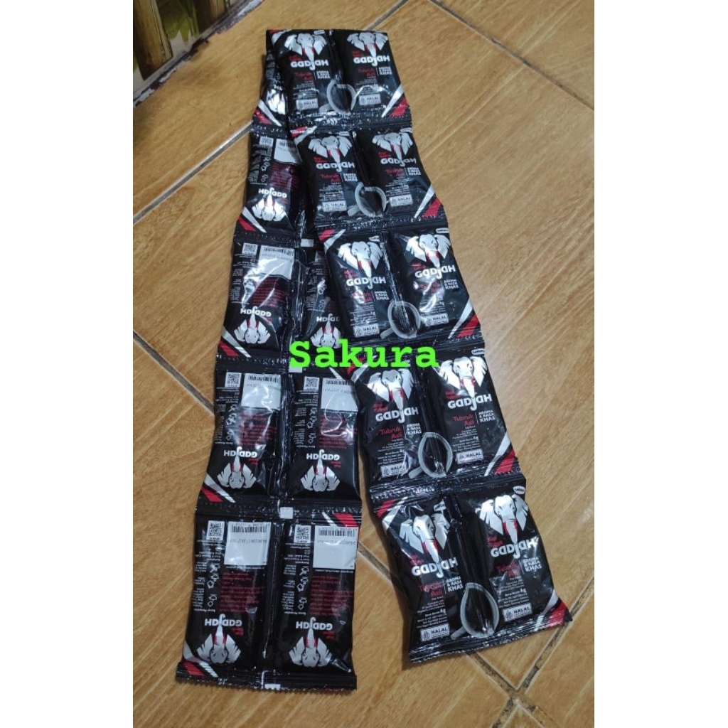 

kopi tubruk gadjah renteng isi 20 @6.5gr