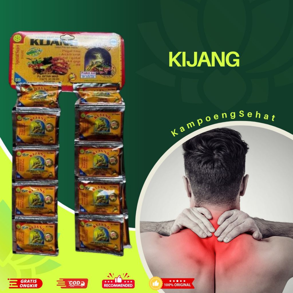 

Kapsul Kijang Asam Urat 20 Sachet Original