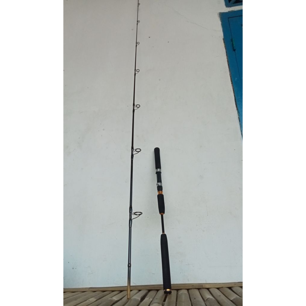 Joran Custom Popping/Jigging PE 3-5 Bahan sutet P235cm