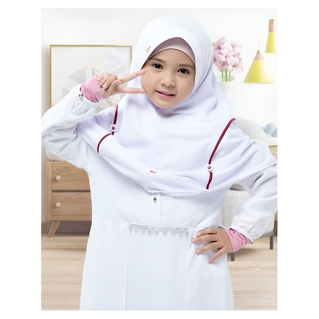 Krukid Camilla - Rabbani Kerudung Bayi / Kerudung Balita / Kerudung Anak TK & SD