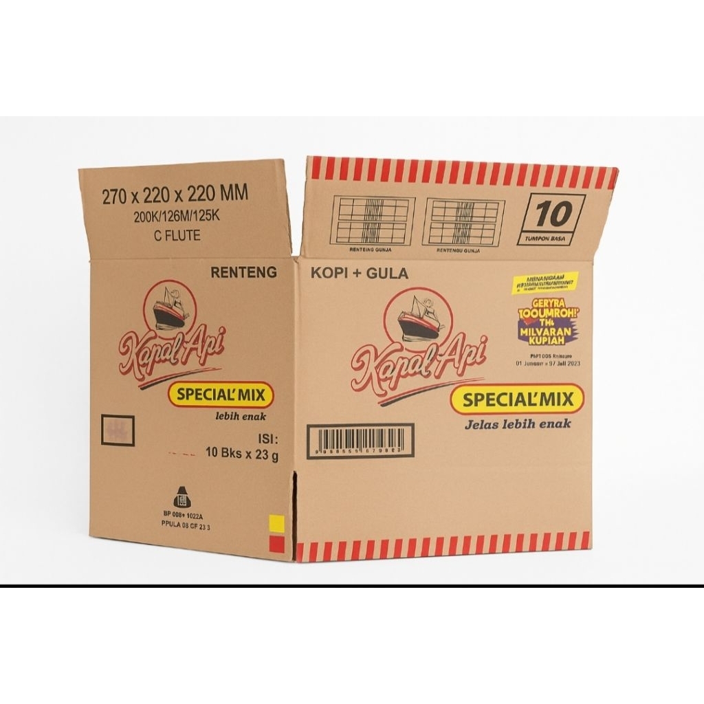 

kardus bekas kopi kapal api