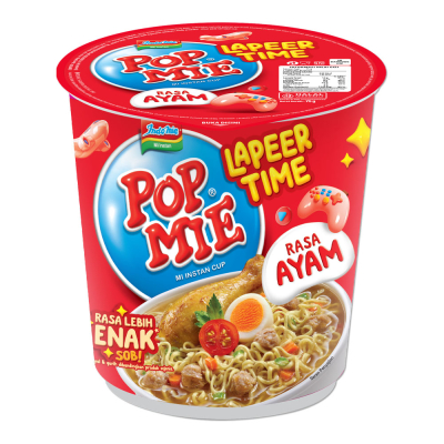 

POP MIE LAPEER RASA AYAM 1 DUS ISI 24 PCS !!!